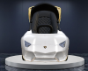 Lambo Stroller White
