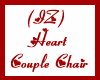 (IZ) Heart Couple Chair