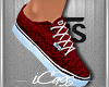 [CC] Laced Vans Red