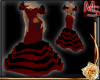 [M] Flamenco Dress Red