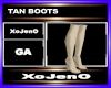 TAN BOOTS