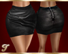 T. Leather skirt XXL