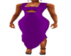 Purple Teardrop Dress