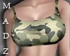 MZ! Busty Camo Top