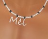 Mel name necklace