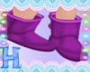MEW purple boots