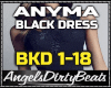 ANYMA - BLACK DRESS