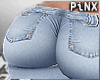 Sexy Chain Jeans Blue