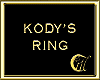 KODY'S RING