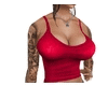 DarkPink Sexy Tattoo Top