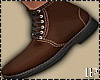 Brown Fall Leather Boots