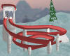 Red/Wht Tobaggan Slide