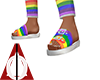 Sandals rainbow