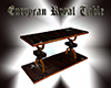 European Luxury Table