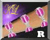 [KL]R Pink stone bracele