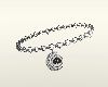 QOS Silver Moon Anklet