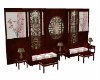 Oriental Seats/Table/Scr