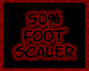 м| 50% Foot Scaler