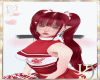 LD cheerleader red
