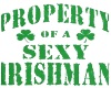 Sexy Irishman sticker