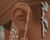 Ocean wave earrings
