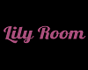 Lily Room Sign