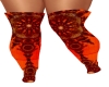 African Print Boots