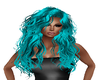 Turquoise Lavish hair