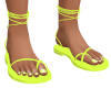 Leslie Yellow Sandals