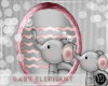 BABY GIRL ELEPHANT ART