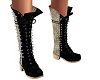 *M* Leo Spiked Boots