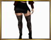 Black Skirt w/stockings