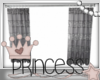 princess silver curtains