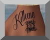 KELLEENA Hand Tattoo