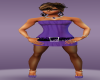 Purple mini/leggings
