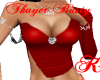 *KR-Thayer Busty Red Top