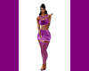 Skirt Set Purple Camo-C