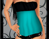 Ruched Babydoll Teal
