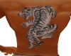 tiger back tattoo