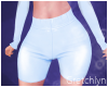 *G* Icy Blue Shorts XL