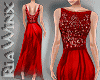 Crimson Formal Gown