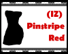 (IZ) Pinstripe Red