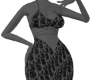 D!or dress black v1