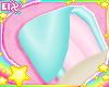. cyan puppy ears