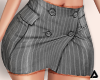 ᗩ┊ Grey Pin Skirt