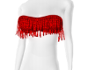 .M. Red Glitter Top