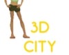 3D PURPLE TOP CITY