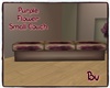 Bv Purple Flower Couch