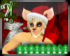 (?!)Hamster Claus Hat