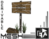 Wood Sign Flash Banner 